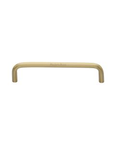 Heritage Brass Satin Brass Wire Cabinet Pull Handle 128mm