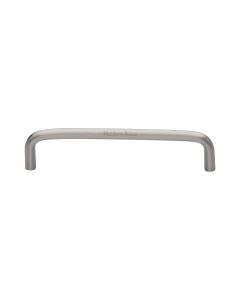 Heritage Brass Satin Nickel Wire Cabinet Pull Handle 128mm