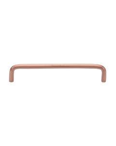 Heritage Brass Satin Rose Gold Wire Cabinet Pull Handle 152mm