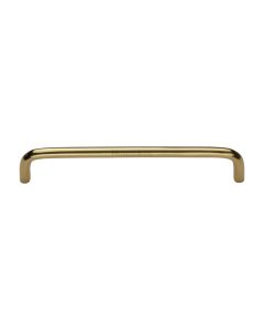 Heritage Brass Polished Brass Wire Cabinet Pull Handle 160mm