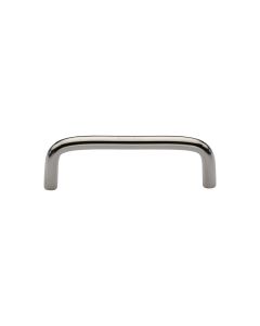 Heritage Brass Polished Nickel Finish Wire Cabinet Pull Handle 96mm