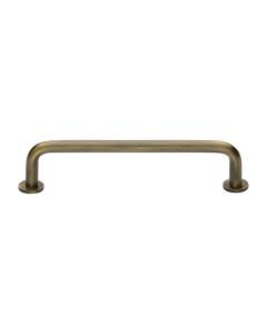 Heritage Brass Antique Brass Wire Cabinet Pull Handle with Rose 16mm