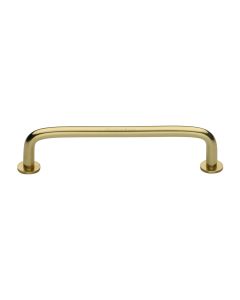 Heritage Brass Polished Brass Wire Cabinet Pull Handle with Rose 16mm