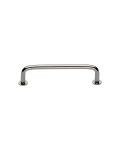 Heritage Brass Polished Nickel Finish Wire Cabinet Pull Handle with Rose 16mm