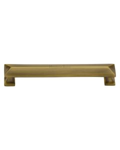 Heritage Brass Antique Brass Pyramid Cabinet Pull Handle 152mm