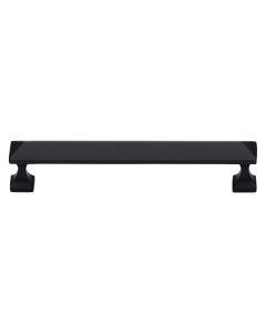 Heritage Brass Matt Black Pyramid Cabinet Pull Handle 152mm