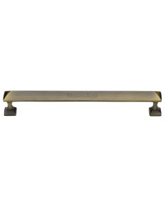 Heritage Brass Antique Brass Pyramid Cabinet Pull Handle 203mm