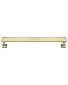 Heritage Brass Polished Brass Pyramid Cabinet Pull Handle 203mm
