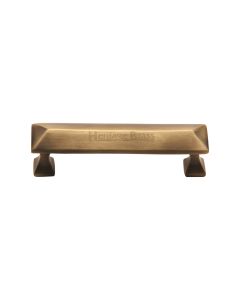 Heritage Brass Antique Brass Pyramid Cabinet Pull Handle 96mm