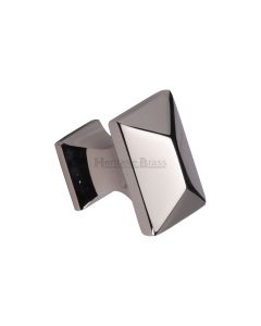 Heritage Brass Polished Nickel Finish Pyramid Cabinet Knob