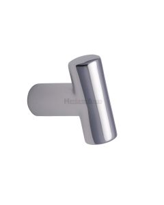 Heritage Brass Polished Chrome T Shaped Cabinet Knob 35mm