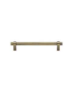 Heritage Brass Antique Brass Industrial Cabinet Pull Handle 128mm