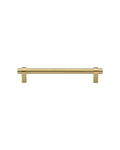 Heritage Brass Satin Brass Industrial Cabinet Pull Handle 128mm