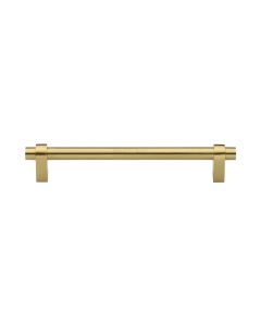 Heritage Brass Satin Brass Industrial Cabinet Pull Handle 160mm