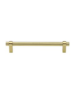 Heritage Brass Polished Brass Industrial Cabinet Pull Handle 192mm