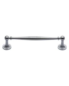 Heritage Brass Satin Chrome Colonial Cabinet Pull Handle 152mm