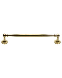 Heritage Brass Polished Brass Colonial Cabinet Pull Handle 203mm