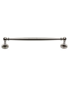 Heritage Brass Polished Nickel Finish Colonial Cabinet Pull Handle 203mm
