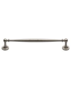 Heritage Brass Satin Nickel Colonial Cabinet Pull Handle 203mm