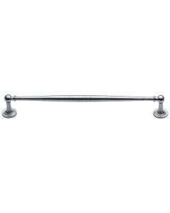 Heritage Brass Satin Chrome Colonial Cabinet Pull Handle 254mm
