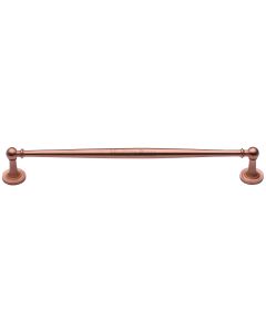 Heritage Brass Satin Rose Gold Colonial Cabinet Pull Handle 254mm