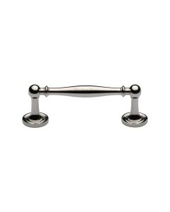 Heritage Brass Polished Nickel Finish Colonial Cabinet Pull Handle 96mm