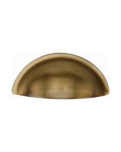 Heritage Brass Antique Brass Half Moon Cabinet Drawer Pull
