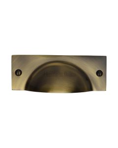 Heritage Brass Antique Brass Cheshire Cabinet Drawer Pull