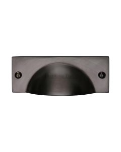 Heritage Brass Matt Bronze Cheshire Cabinet Drawer Pull