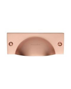 Heritage Brass Satin Rose Gold Cheshire Cabinet Drawer Pull