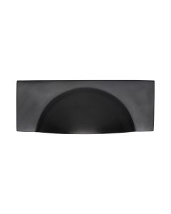 Heritage Brass Matt Black Hampshire Cabinet Drawer Pull 57mm