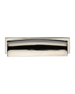 Heritage Brass Polished Nickel Finish Shropshire Drawer Pull Handle 152mm