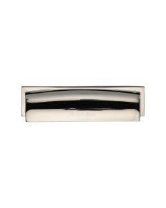 Heritage Brass Polished Nickel Finish Shropshire Drawer Pull Handle 96mm