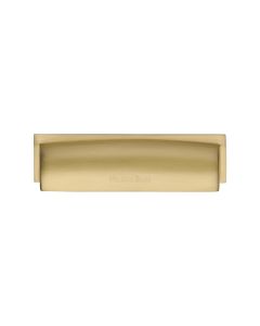 Heritage Brass Satin Brass Shropshire Drawer Pull Handle 96mm