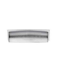 Heritage Brass Satin Chrome Shropshire Drawer Pull Handle 96mm