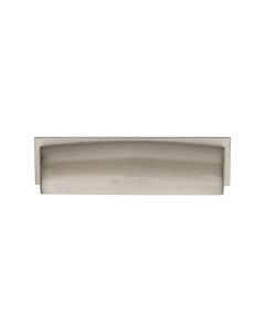 Heritage Brass Satin Nickel Shropshire Drawer Pull Handle 96mm