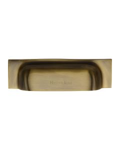 Heritage Brass Antique Brass Military Cabinet Drawer Pull 152mm