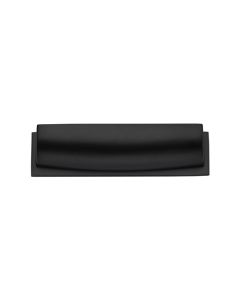 Heritage Brass Matt Black Shropshire Drawer Pull Handle 96mm