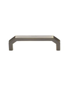 Heritage Brass Antique Brass Hex Angular Cabinet Pull Handle 101mm
