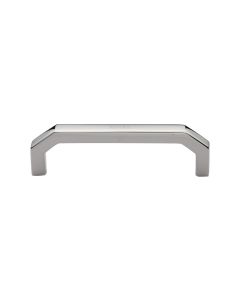Heritage Brass Polished Nickel Finish Hex Angular Cabinet Pull Handle 101mm