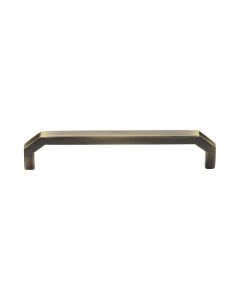 Heritage Brass Antique Brass Hex Angular Cabinet Pull Handle 152mm