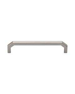 Heritage Brass Satin Nickel Hex Angular Cabinet Pull Handle 152mm