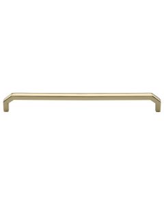 Heritage Brass Polished Brass Hex Angular Cabinet Pull Handle 254mm