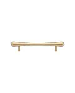 Heritage Brass Satin Brass T-Bar Raindrop Cabinet Pull Handle 128mm