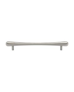 Heritage Brass Satin Nickel T-Bar Raindrop Cabinet Pull Handle 192mm