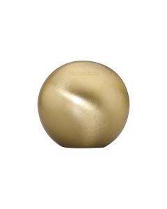 Heritage Brass Satin Brass Globe Cabinet Knob 25mm