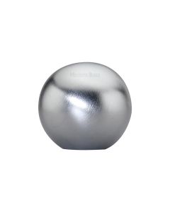 Heritage Brass Satin Chrome Globe Cabinet Knob 25mm