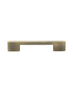 Heritage Brass Antique Brass Slim Metro Cabinet Pull Handle 128mm