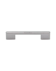 Heritage Brass Polished Nickel Finish Slim Metro Cabinet Pull Handle 128mm