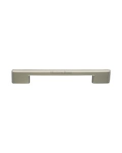Heritage Brass Satin Nickel Slim Metro Cabinet Pull Handle 160mm